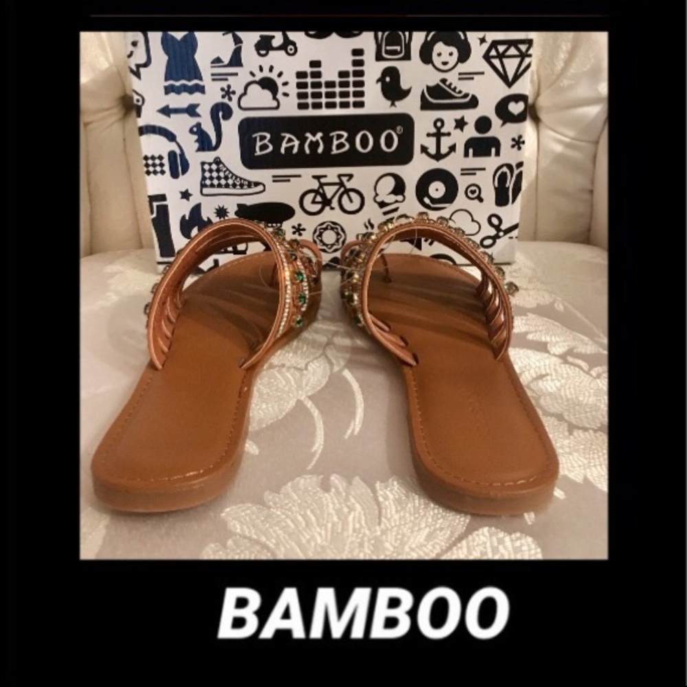 BAMBOO LAST ONE Festival Jeweled Flat - Picture 8 of 8